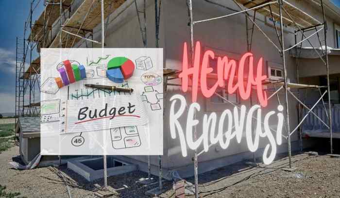 Cara hemat biaya renovasi rumah
