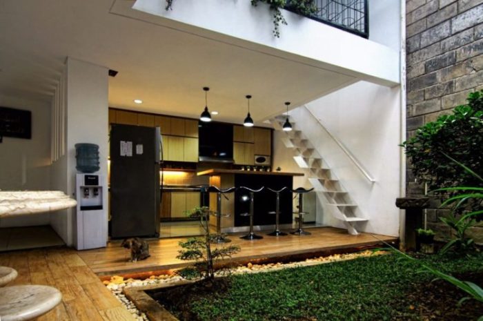 Desain dapur terbuka cocok untuk rumah minimalis?