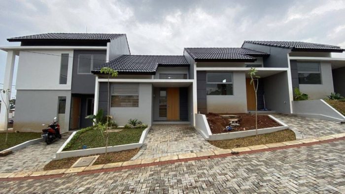 Perumahan minimalis murah dengan konsep hemat energi