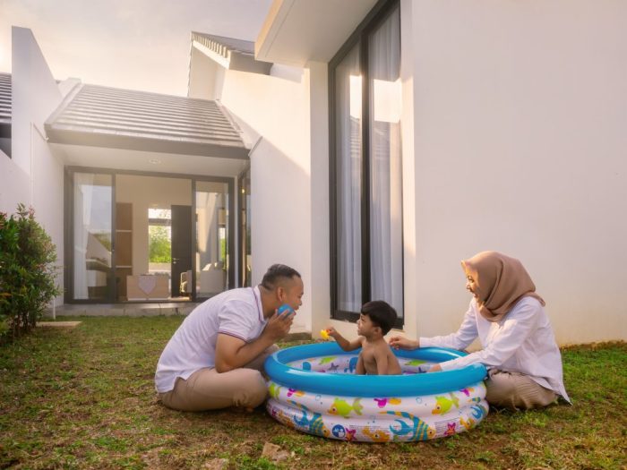 Informasi lingkungan ramah anak di kawasan perumahan keluarga