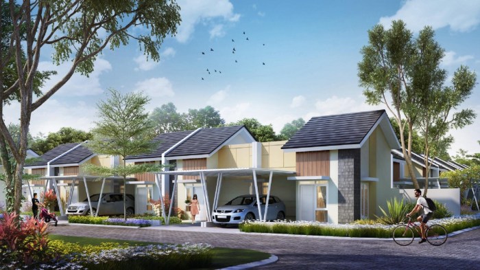 Booking rumah di perumahan cluster modern dengan fasilitas lengkap