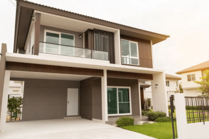 Warna cat minimalis hijau kombinasi desain depan renovasi tahun inspirasi bagian