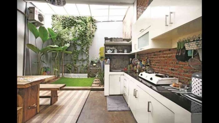 Desain dapur terbuka cocok untuk rumah minimalis?