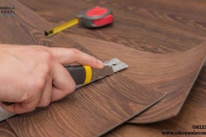 Tren penggunaan lantai vinyl motif kayu untuk interior rumah