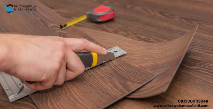Tren penggunaan lantai vinyl motif kayu untuk interior rumah
