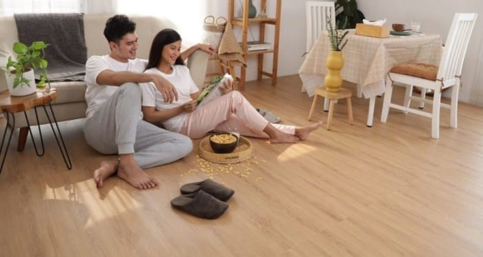Tren penggunaan lantai vinyl motif kayu untuk interior rumah