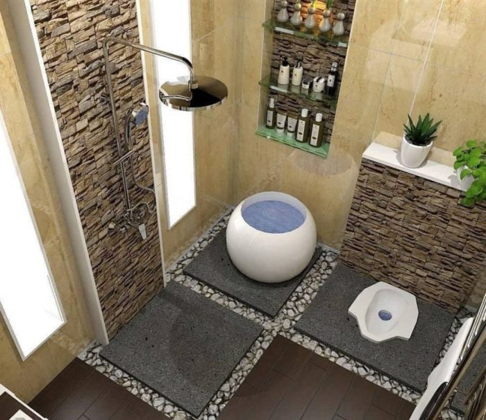 Langkah-langkah renovasi kamar mandi kecil