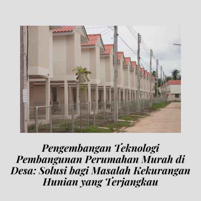 Analisis biaya tambahan fasilitas di perumahan modern