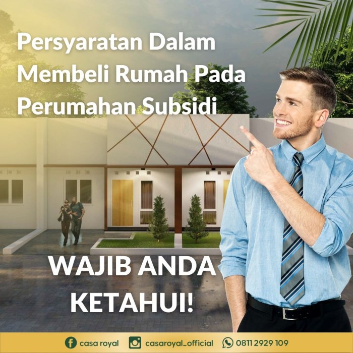 Subsidi rumah bogor bekasi kpr perumahan membeli lamudi murah pemerintah kenaikan bersubsidi