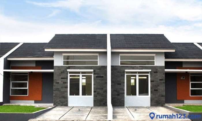 Rumah biaya murah di kawasan berkembang