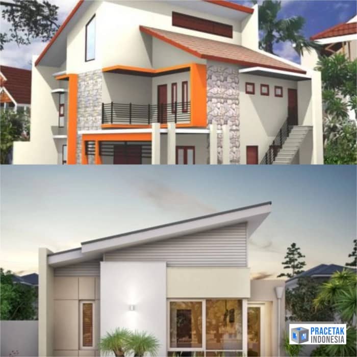 Rumah minimalis murah biaya pembangunan rendah
