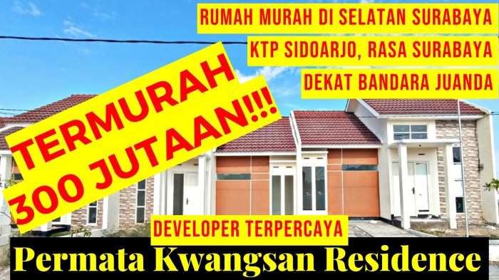 Rumah murah di Surabaya dekat pusat kota