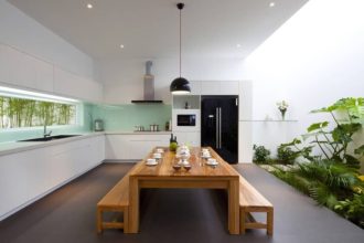 Renovasi rumah dengan konsep open space
