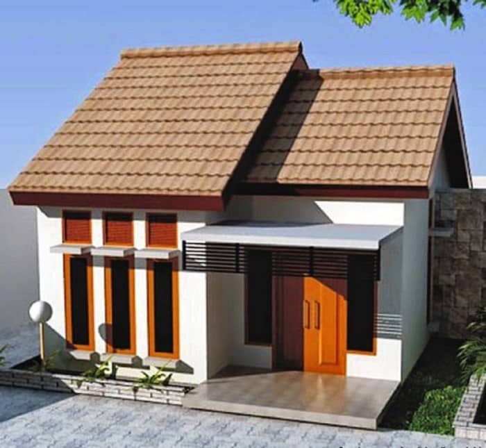 Tipe denah kamar minimalis tidur