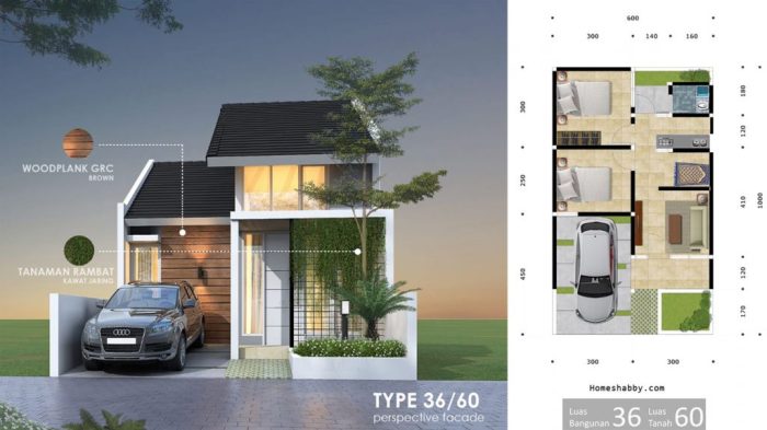 Perumahan murah tipe minimalis