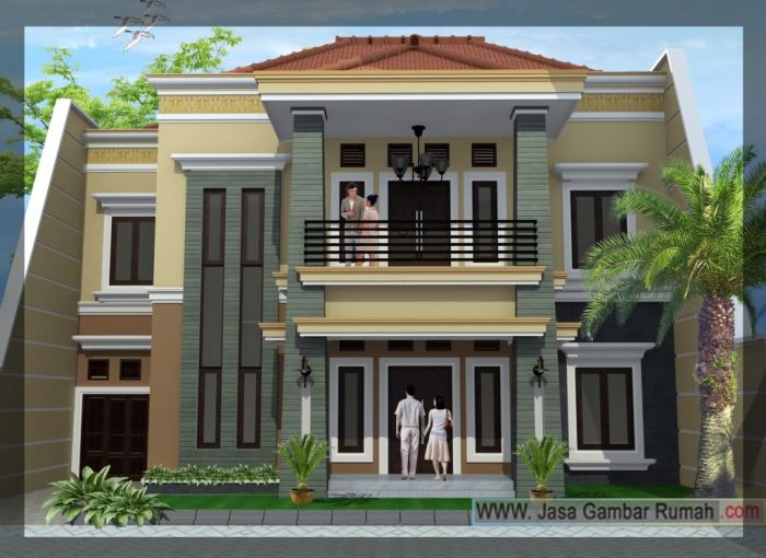 Rumah minimalis harga rendah dengan desain elegan