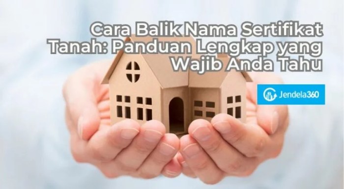 Cara mengurus balik nama sertifikat rumah dengan benar dan aman