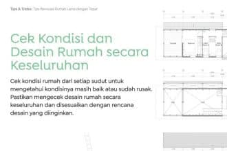 Waktu yang tepat melakukan renovasi rumah
