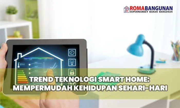 Teknologi smart home untuk rumah modern dan hemat energi