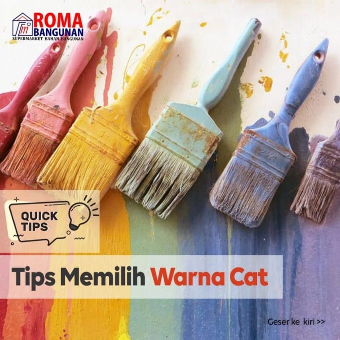 Pilihan warna cat rumah yang tahan lama dan mudah dibersihkan