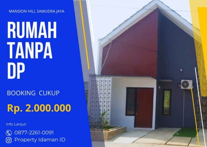 Cara membeli rumah tanpa DP