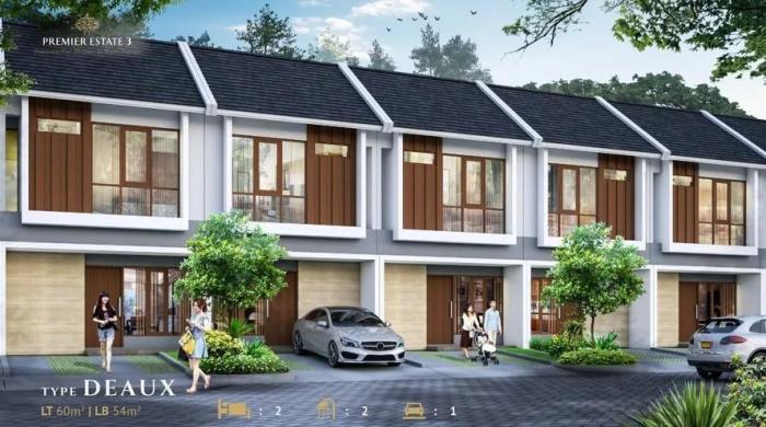 Perumahan murah dengan konsep cluster aman dan nyaman