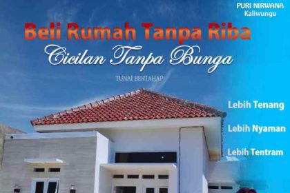 Rumah murah cicilan tanpa bunga tambahan