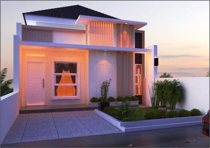 Rumah minimalis murah biaya pembangunan rendah