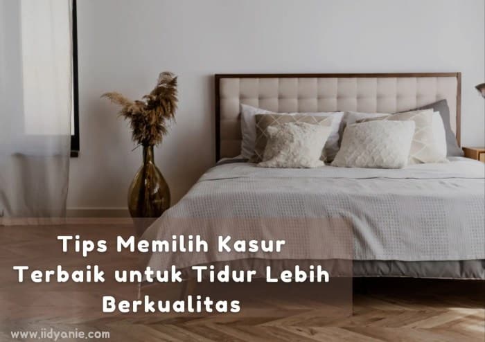 Jenis kasur terbaik untuk tidur berkualitas di rumah minimalis