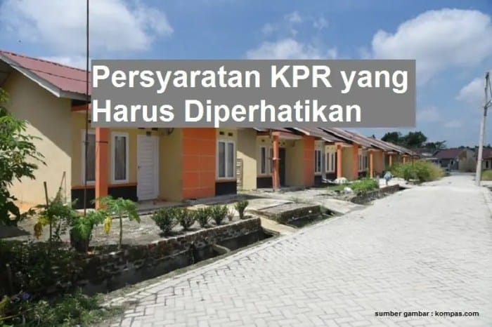 Kpr murah dengan persyaratan mudah