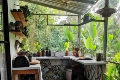 Desain dapur terbuka cocok untuk rumah minimalis?