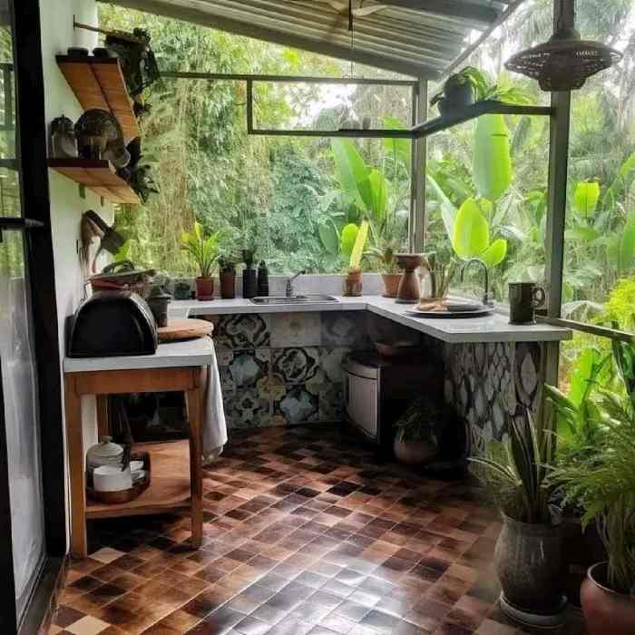Desain dapur terbuka cocok untuk rumah minimalis?
