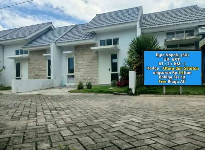 Rumah murah dengan sistem pembayaran fleksibel