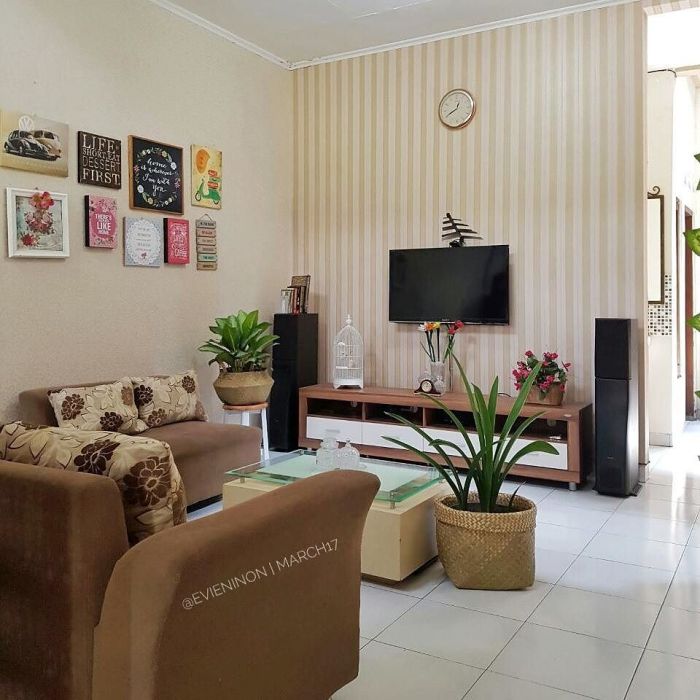 Ruang tamu kecil 2x2 desain minimalis