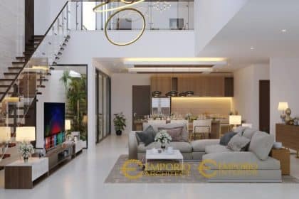 Desain interior rumah minimalis 2 kamar tidur