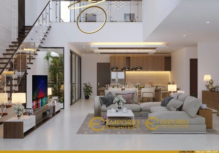 Desain interior rumah minimalis 2 kamar tidur