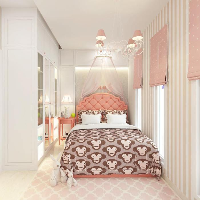 Ide dekorasi kamar tidur anak perempuan