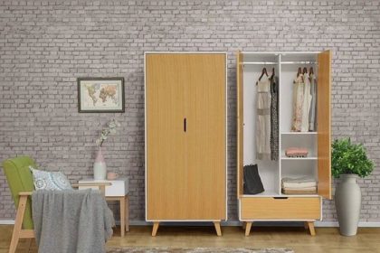 Tren lemari pakaian built-in untuk rumah minimalis