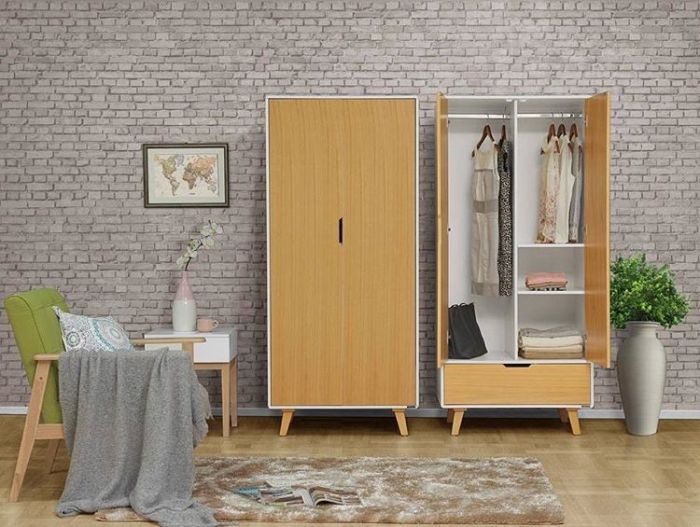 Tren lemari pakaian built-in untuk rumah minimalis