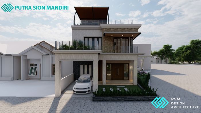 Panduan desain dan pilihan perumahan minimalis modern