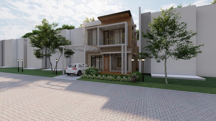 Desain Rumah di Perumahan Minimalis