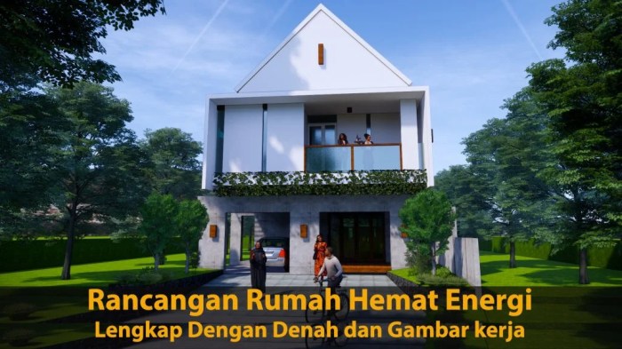 Perumahan ramah lingkungan dengan penerapan teknologi hemat energi