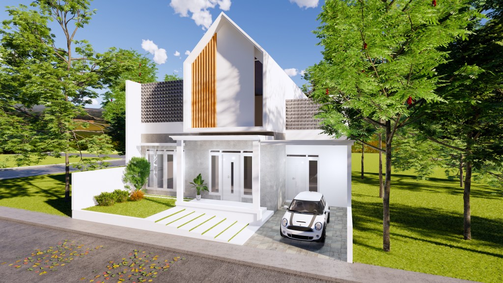 Desain rumah minimalis murah biaya ringan untuk pemula