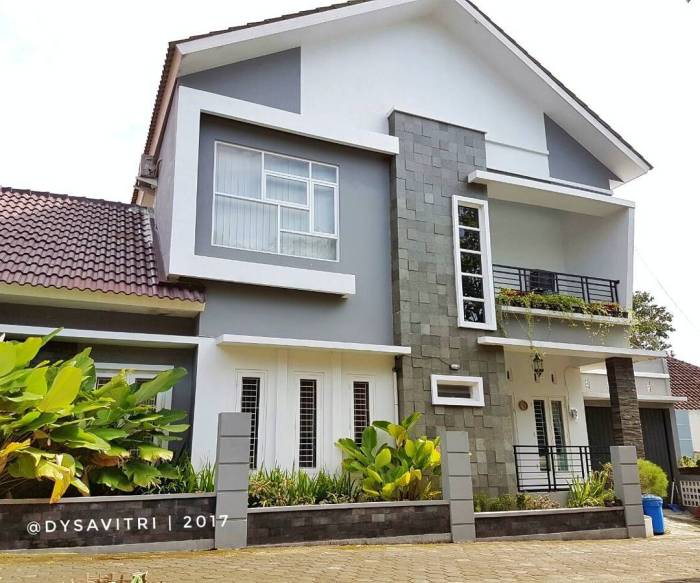 Rumah biaya murah dengan konsep minimalis modern