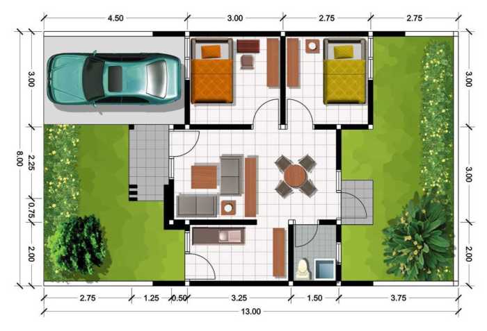 Perumahan minimalis murah tipe 36 dan 45