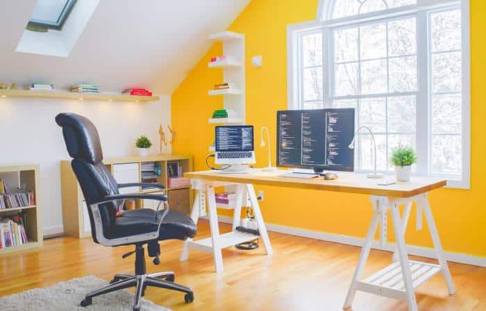 Tips memilih warna cat ruang kerja di rumah agar produktif