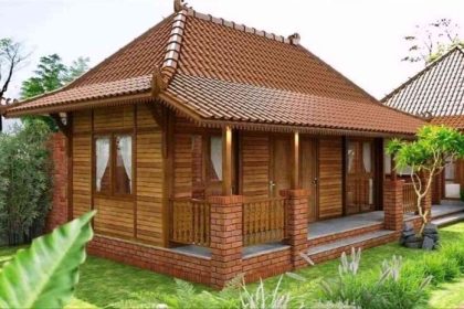 Rumah biaya murah dengan bahan bangunan ramah lingkungan