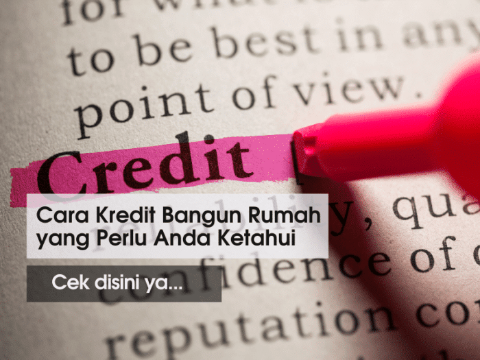 Tips pengajuan kredit rumah