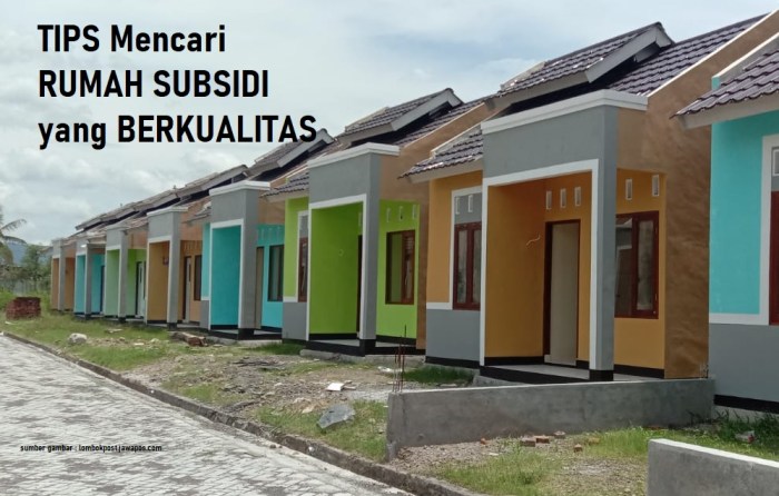 Cara mendapatkan perumahan murah subsidi pemerintah