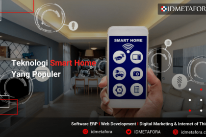 Smart home system untuk rumah modern